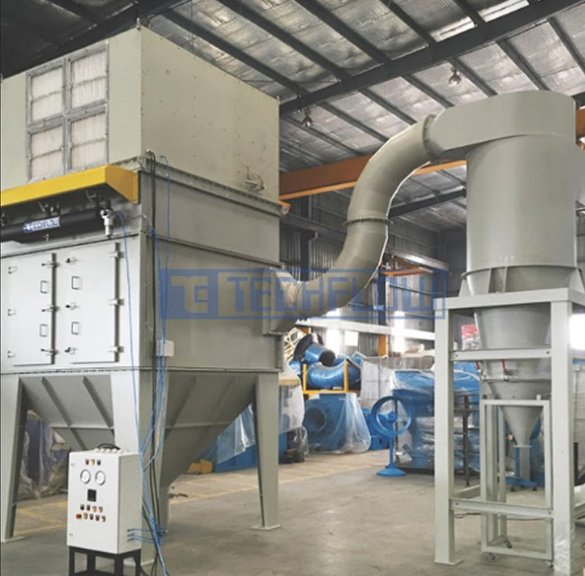 Jet dust on sale filtration system