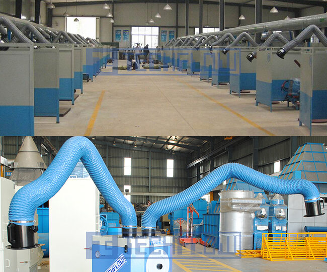 Laser Cutting Fume Extraction System