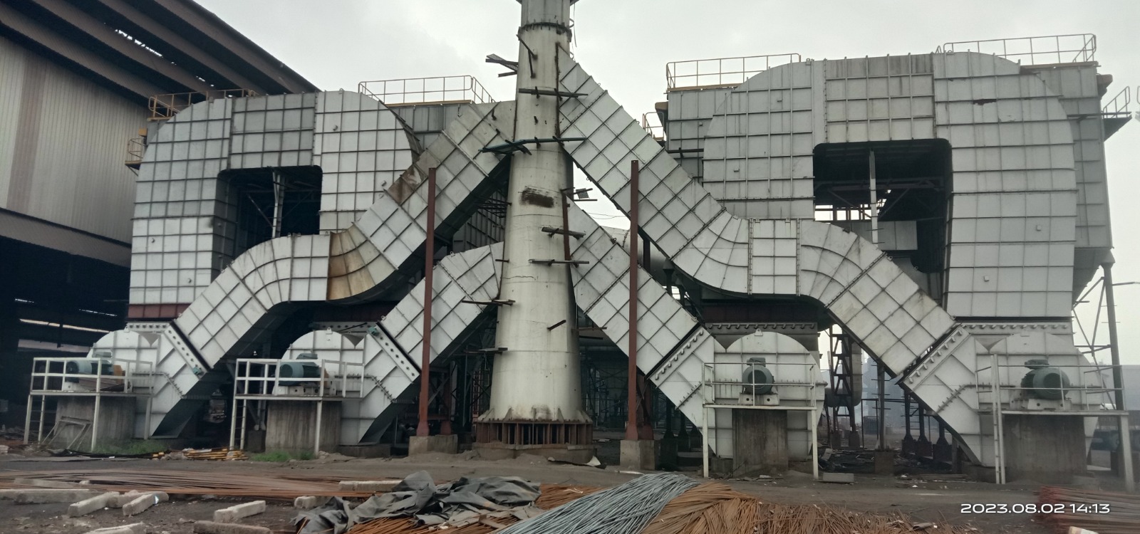 Pulse Jet Bag Filter for Steel Plants