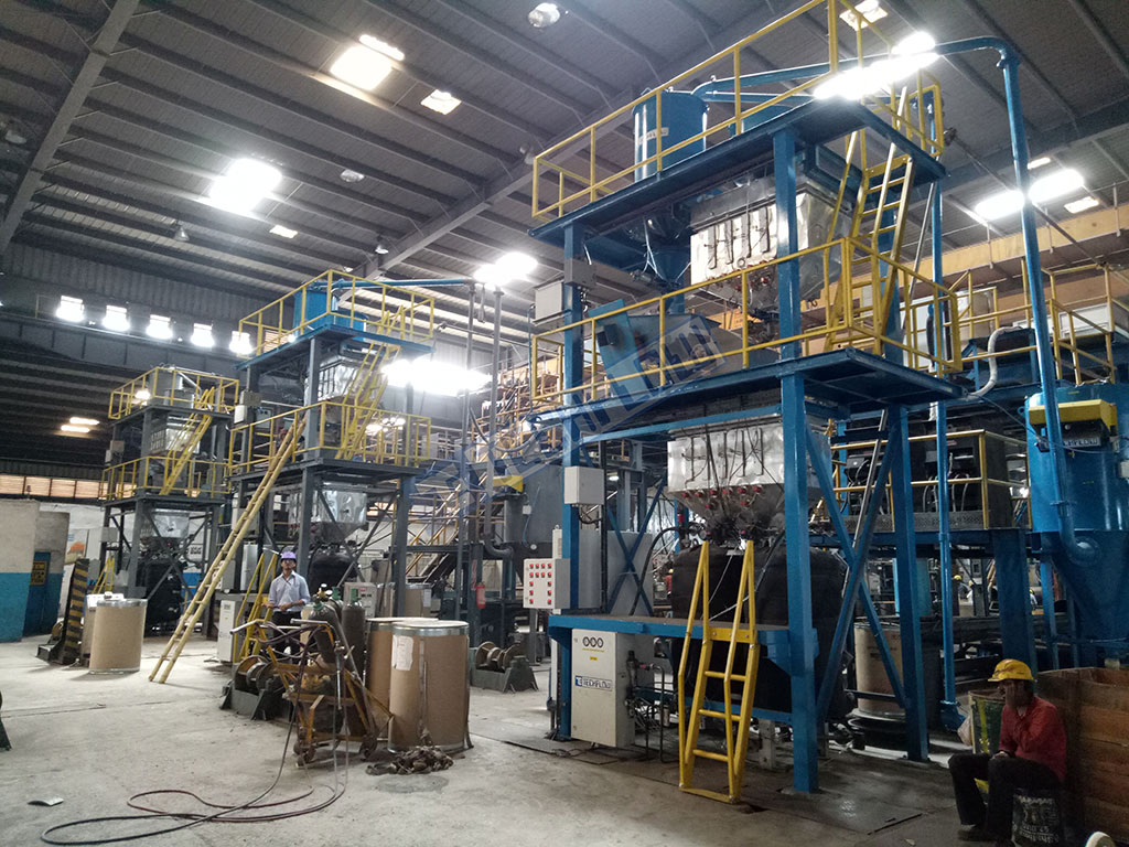 Flux Feeding Heating & Recovery System